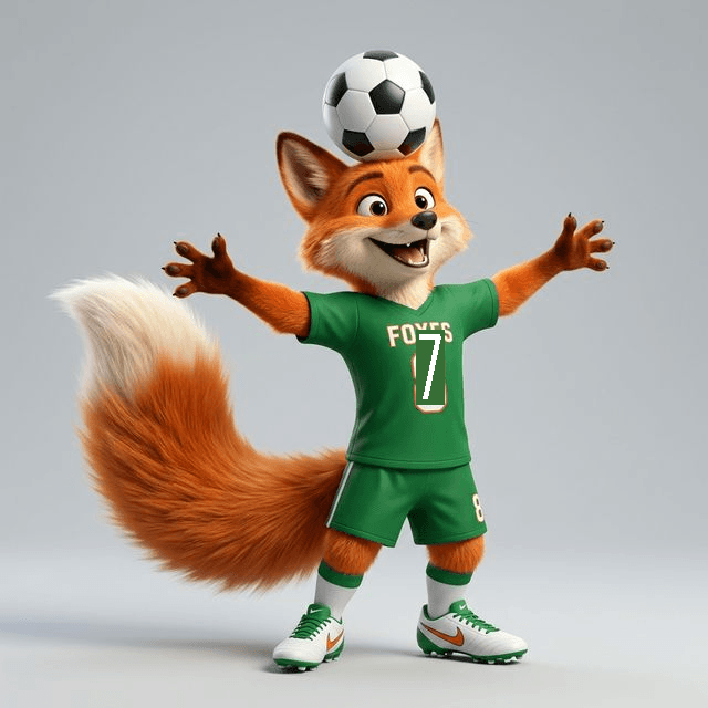 Ardugi macht einen Fussball-Trick